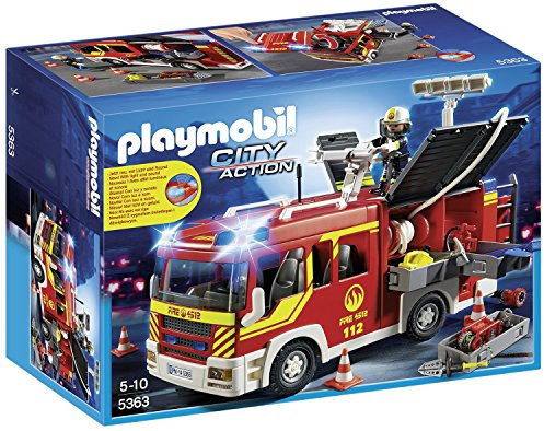 PLAYMOBIL 5363 Löschgruppenfahrzeug mit Licht und Sound