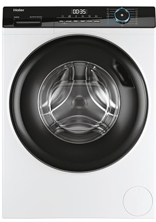 Haier I-Pro Serie 3, Lavatrice a carica frontale 10 KG, Libera Installazione, Classe A, 1400 giri, Opzione Vapore, 15 programmi, Partenza Ritardata, AxLxP 85x60x67 cm, Bianca - HW100-BP14939-S