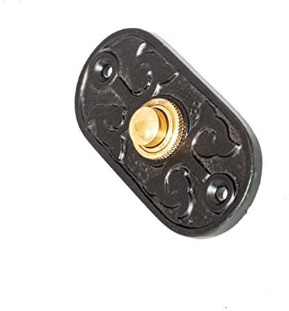 Antikas - timbre de puerta hecho de hierro - timbres de pared para puertas principales - timbre de hierro