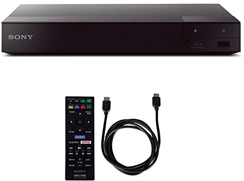 Sony BDP-S6700 4K Upscaling 3D Streaming Blu-ray Disc Player with 6ft High Speed HDMI Cable