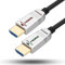 FeizLink Cavo HDMI Fibra Ottica 15m, HDMI 2.0 4K 60Hz UHD 18Gbps Visione Dolby HDR HDCP2.2 ARC CEC Ethernet per HDTV/Apple TV/Xbox / PS4 / 4K Proiettore/Home Theater/Lettore Blu-ray