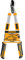 Ingco Hlts7608 Troncarami Telescopico Professionale Da 650 A 850 Mm Cesoia Potatura Rami