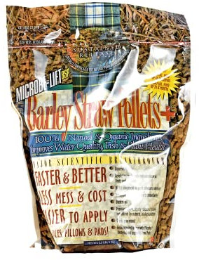 Aquaforte microbe-Lift Barley Straw Pellets Plus 1 Kg, Equilibre l'eau de Votre Bassin, Lutte Contre La Croissance des Algues et Assure une eau Claire, 100% Naturel et Biologique