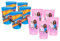 Set 5Bicchieri 260ml in Plastica Rigida Lavabile e adatta al Microonde - Ideali per Compleanno o Regalo Bambino - Accessori Gadget Originali, Bpa Free (Barbie)