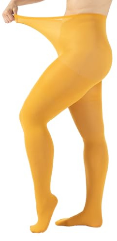 CALZITALY Collants Grandes Tailles Opaques, Collant Extra Large, 60 DEN, L, XL, 2XL, 3XL, 4XL, Made in Italy