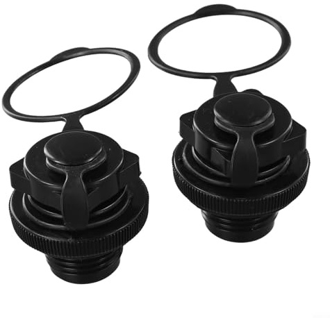 Accarugty Bouchon de valve d'air de rechange pour kayak Lay Z Spa - Bouchon de buse de valve d'air pour bateau gonflable pour kayak radeau gonflable matelas gonflable 22 mm filetage PVC adaptateur