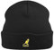 Kangol Herren Acrylic Pull-on Beanie-Mütze, Schwarz/Gold, Einheitsgröße