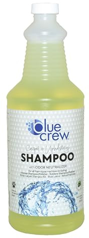 Blue Crew Carpet & Upholstery Shampoo with Odor Neutralizer, 32 oz