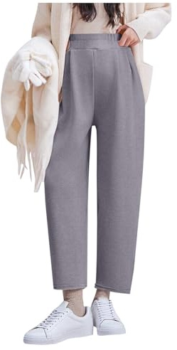 Pantaloni Cropped da Donne Incinte Pantalone a Gamba Dritta Vita Regolabile Pantaloni Premaman Donna Sopra La Pancia Pants con Cordoncino Pantalone Sciolte Comodi Leggings Casuale Leggins 2026
