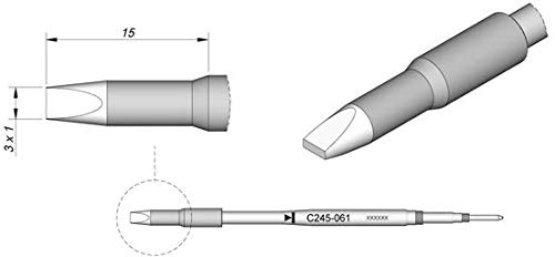 Jbc C245061 - Punta de soldar para cincel T245