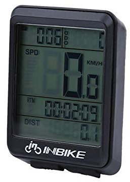 Z?hler-Geschwindigkeit tragbar Lightweight Waterproof Bike Odometer Mountain ycle Speedmeter Kilometerz?hler Fahrrad Funktionen auf die Zeit, Durchschnittsgeschwindigkeit, maximale Geschwindigkeit