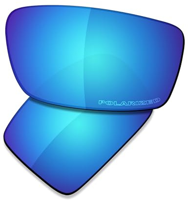 Saucer Lentes de repuesto premium para Oakley Gibston OO9449 Gafas de sol de alta defensa - Glacier Blue Polarizado