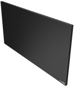 SCHMIDBAUER® Infrarotheizung Hybrid 900 Watt Schwarz Tafel bemalbar - Ein/Aus-Schalter - Infrarottechnik mit Raumluft-Konvektion - Elektroheizung - Direktheizung