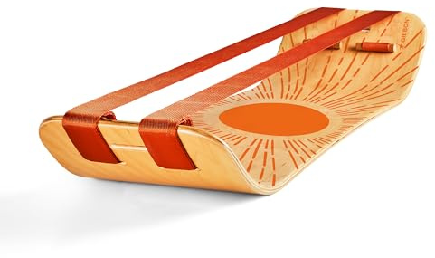 GIBBON SlackBoard Plus - 2-in-1 Slackline Balance Board for Adults