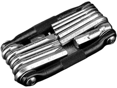 Juego de herramientas de reparación de bicicletas, herramientas multifunción, juego de cuidado versátil portátil para el hogar, garaje, sendero, camping, viajes al aire libre