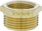 GARDENA Brass Reducer: Brass connecting Piece to The Pipe Connection with a quick coupling, 33.3 mm (G 1 ') - AG / 26.5 mm (3/4 ) - IG (7271-20)