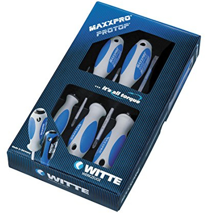 WITTE 653865 - Juego destornilladores MAXXPRO - 5 piezas