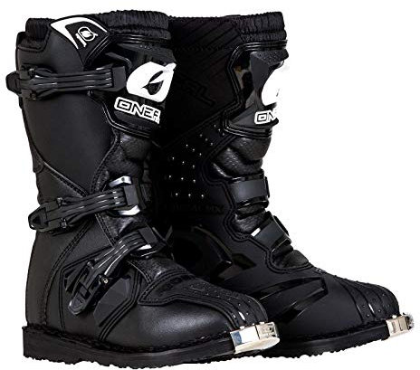 O'Neal - 0325-104 Boys New Logo Rider Boot (Black, Size 4)