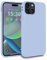 MyGadget Hülle kompatibel mit iPhone 15 - robuste Silikon Schutzhülle TPU Case Slim Silikonhülle Back Cover Ultra Kratzfest Handyhülle matt Babyblau