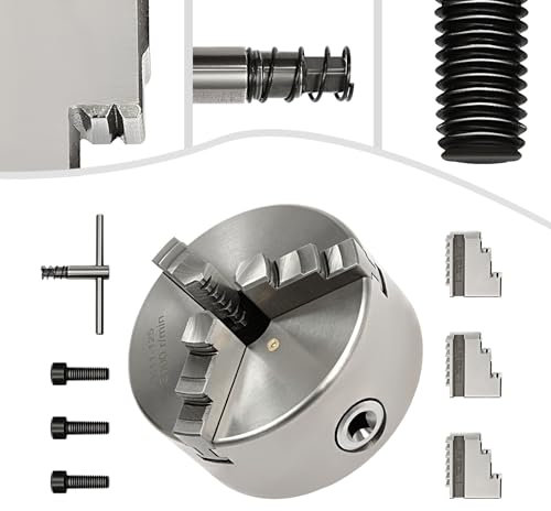 Mandrino tornio K11-125 mm, 3 mangimi da forno Lathe Chuck