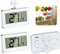 BAIFULAI 3 Stück Kühlschrankthermometer Digital Thermometer Kühlschrank mit Gut Lesbarem LCD-Anzeige Kühlschrank Thermometer mit Frost Alarm Thermometer Gefrierschrank für Zuhause Restaurants Küche