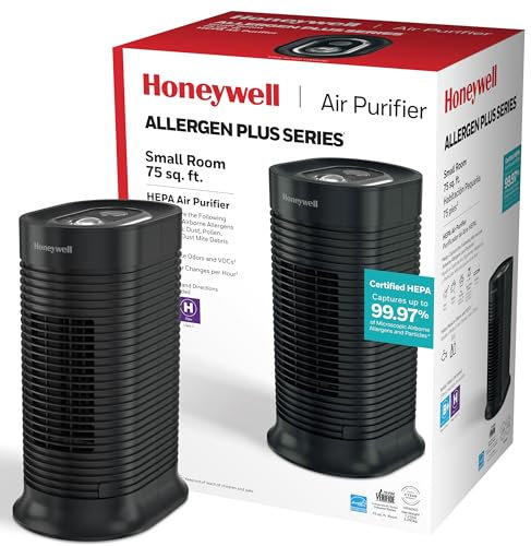 KAZ USA Tower Air Purifier, True HEPA Allergen Remover