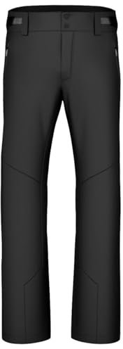 HEAD Men’s Performance Summit Pant – Insulated Ski Pant, Waterproof, 4-Way Stretch, Internal Snow Cuff - Black, Medium