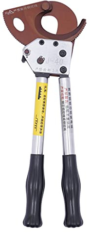 Kabelschneider Ratschenschneider,Ratschen-Kabelschneider Schneidedurchmesser 30mm,Rücklauf in der Mitte,Schneiden von Aluminium, Kupfer, Panzerkabelschneider