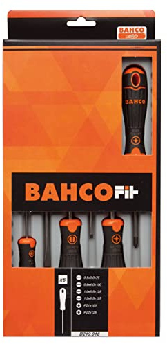 Jgo 6 Destornillador Bahcofit