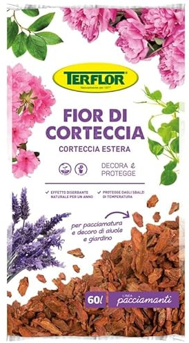 Terflor Corteccia di Pino Lt 60 2 Confezioni Pari a Lt 120