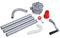 Pompe à manuelle - Pompe à à manivelle pour - En aluminium - Siphon à rotatif - Outil de garage