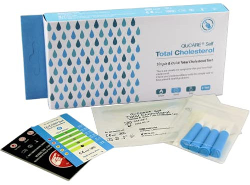 Total Cholesterol Test Quick and Simple | Qucare® | 2 Tests