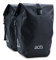 acid Travlr Pure 20/2 Fahrrad Gepäckträgertasche Set schwarz