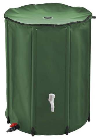 Linxor - Réservoir souple, récupérateur d'eau de pluie pliable - 500 L - 2 Coloris