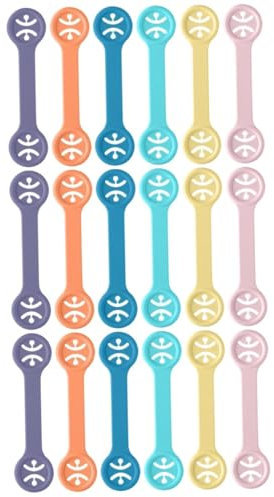 Abaodam 18 Stk Lätzchen clip babysachen wc babyprodukte Zubehör Lätzchen für Handtuchklammern für die Babyfütterung -Clip Windelklammern zum Füttern von Neugeborenen