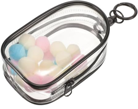Garneck 1satz Transparent Doll Carrying Bag Kompakte Und Tragbare Aufbewahrung Für Kleine Puppen Staubdicht Robustem Für Outdoor-aktivitäten Und Ausstellungen
