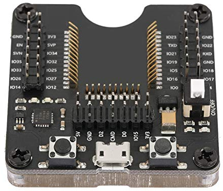 Fafeicy Brännfixturtest Brännfixtur för WROOM 32 Mini System Development Board 5 X 4,5 Cm Högprecisionsnedladdningsmodul för små Batchtestning och Wled Controller-användning