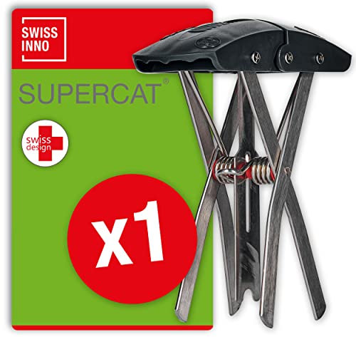 SWISSINNO Mole Trap SuperCat – High-Performance Mole Control – Precision Trigger – Reusable and Durable Design – Easy to Set – Indoor and Outdoor Use – Swiss Quality