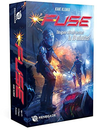 Renegade Game Studios FUSE Board Game, For Ages 10+, Playing Time 10 Minutes, 1 - 5 Players, Cooperative Dice Game