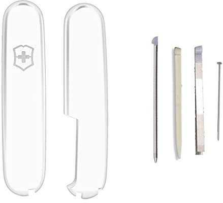 Victorinox PLUS White handle kit for 91mm Swiss Army Knife with spares