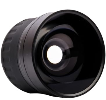 0,2 x Fischaugen-Hilfskonverter-Objektiv, kompatibel mit Canon EF-M 18–150 mm f/3.5–6.3 is STM (Ultra Wide High Definition)