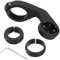 QWORK® Supporto per Bicicletta, Supporto per Manubrio, Montaggio sul Manubrio, Compatibile con Garmin Edge Computer di Bordo 530, 540, 520, 510, 500, 200, 130