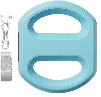 Krmoau Anneau Fascial pour Entraînement Abdominal - Stimulation Électrique Ergonomique Tissus Profonds,Outil de Massage Vibrant pour Fascia,pour Brûlage Graisse, Récupération Musculaire,