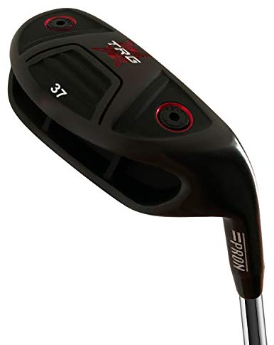 Japan Pron USGA R A Rules Adjustable Chipper Mens Golf Club with Cover,TRV22 Model,CNC Full Milled Face,Black Oil Finish,37 Degree Single,2 Bounce