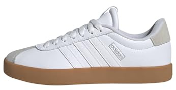 Adidas Damen VL Court 3.0 Shoes, FTWR White/FTWR White/Silver met., 37 1/3 EU