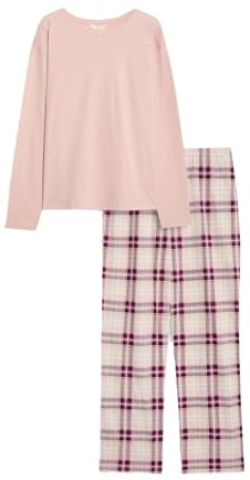 Marks & Spencer Ensemble Pyjama Pur Coton avec imprimé S