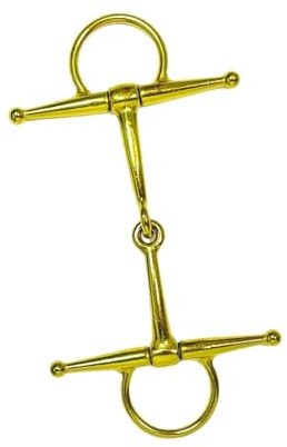 Jiuvaso Mors à Branches Complètes pour Harnais, Mors Simple, Bride pour Cheval