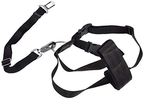 Trixie 1293 Auto-Geschirr, XL: 80–110 cm/25 mm, schwarz