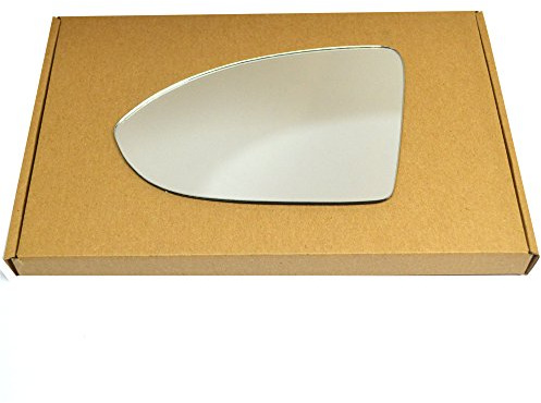 Less4spares Replacement Wing Door Mirror Glass Compatible with VW Golf mk7 2013-2020 STICK-ON (Convex - Spherical, Left Passenger Side)