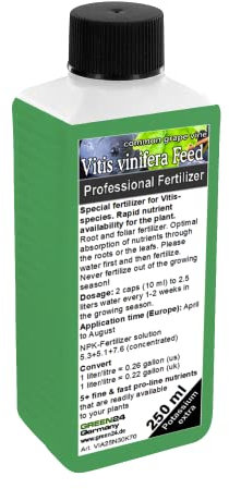 GREEN 24 Engrais de vigne HIGH-TECH Vitis NPK pour plantes en massif ou en pot - fertilise raisins et vignes 250ml